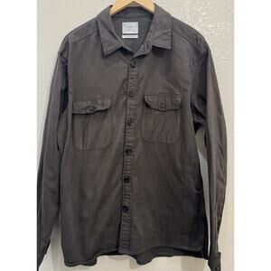 Billy Reid Brown Shirt Men's Size L